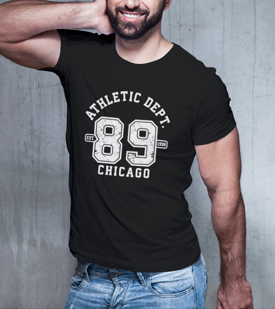 ATHLETIC DEPT CHICAGO 89 EST 1998 T-Shirt