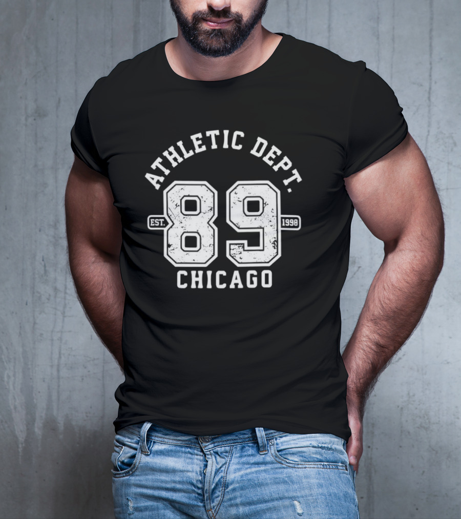 ATHLETIC DEPT CHICAGO 89 EST 1998 T-Shirt