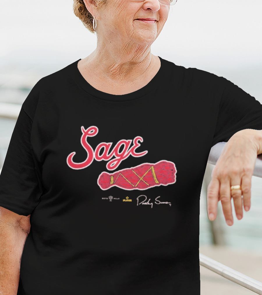 Atlanta Braves Sage Chop Patrick Semansky T-Shirt