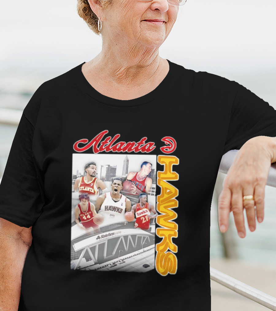 Atlanta Hawks State Farm Arena Basketball Players T-Shirt