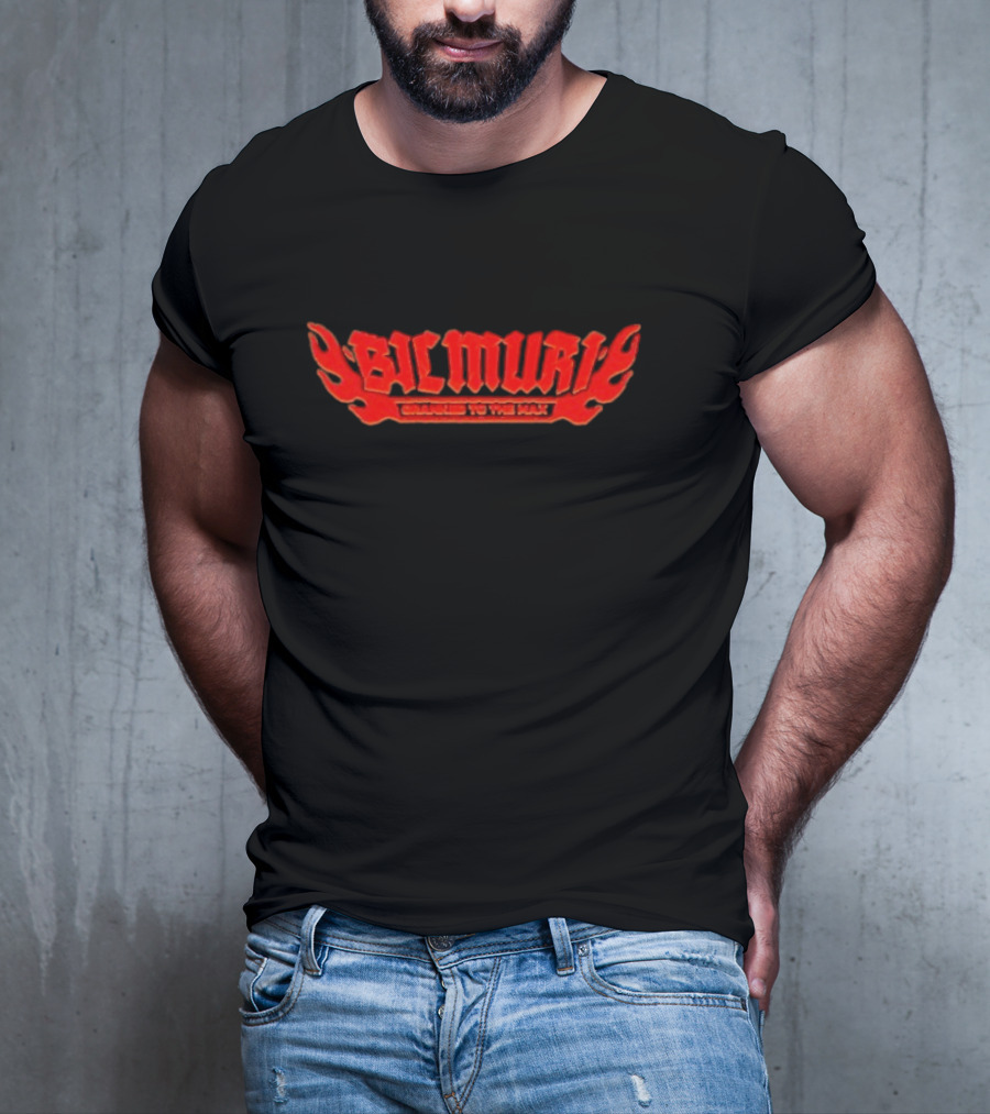 Bilmuri Cranked To The Max Flaming Hot Red Text T-Shirt
