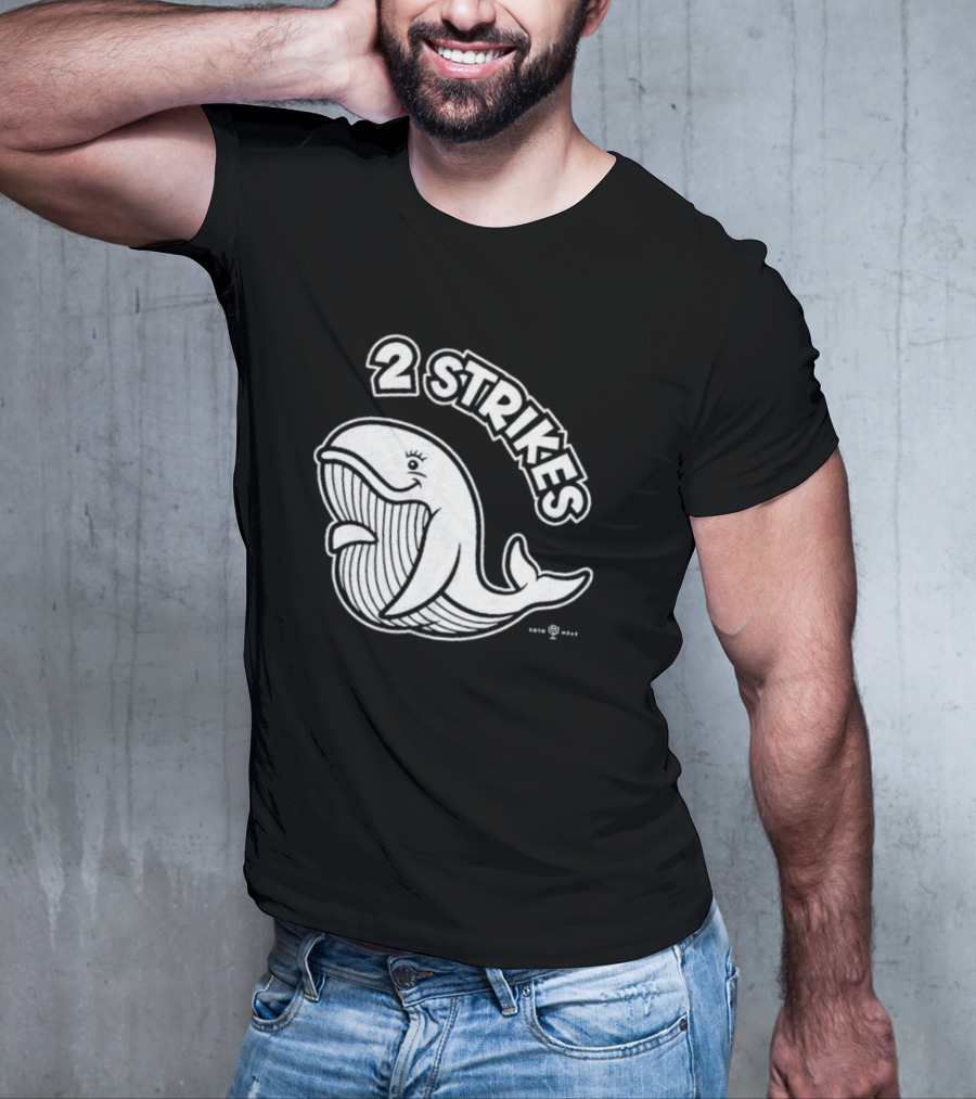 Bryan Hoch 2 Strikes Whale T-Shirt