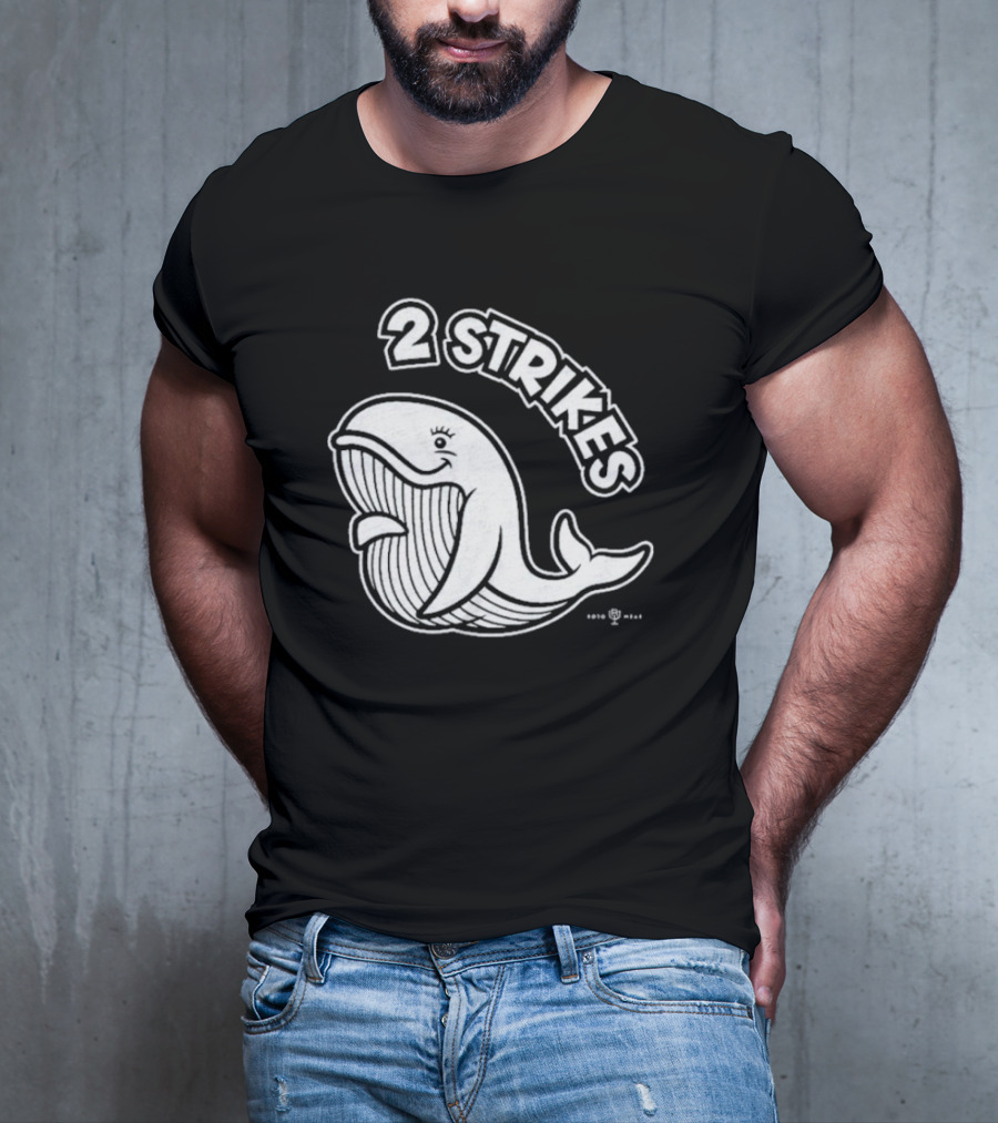 Bryan Hoch 2 Strikes Whale T-Shirt