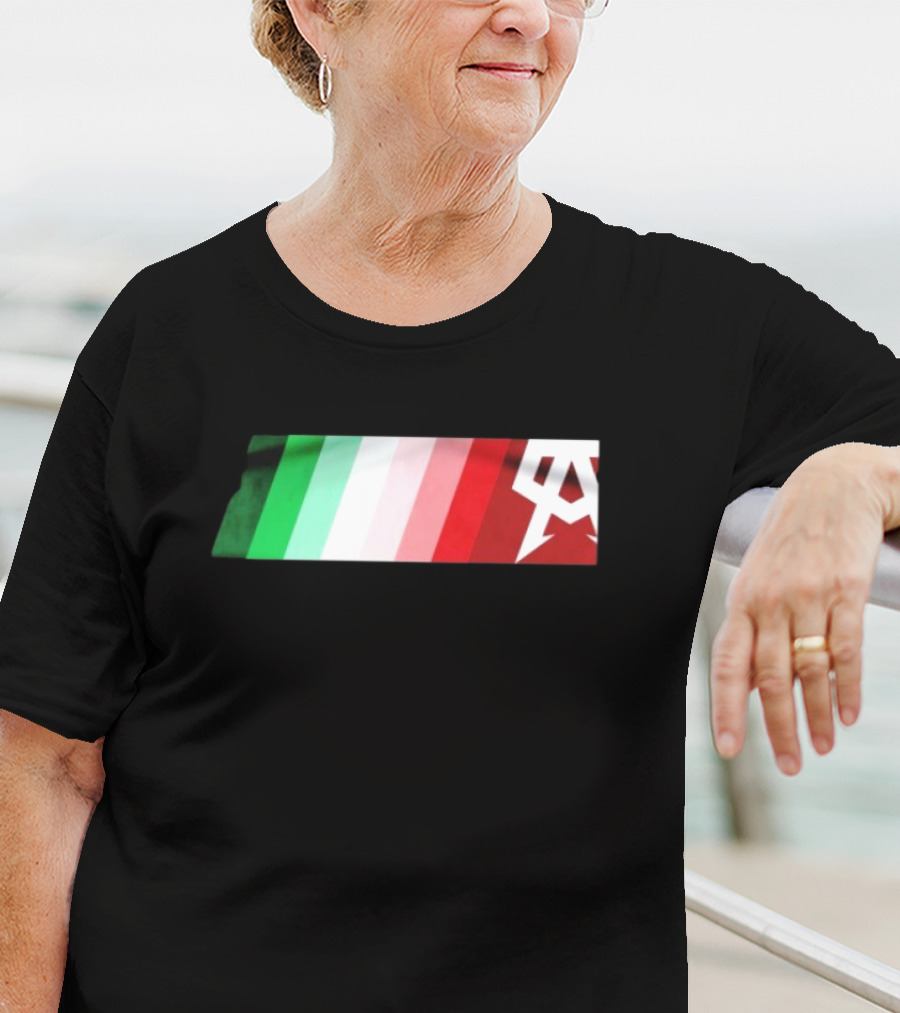 Canelo Alvarez Mexico Boxing Green White Red Symbol T-Shirt