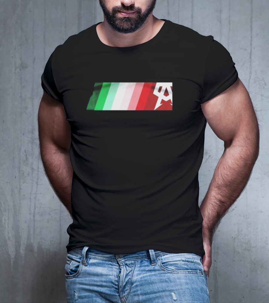 Canelo Alvarez Mexico Boxing Green White Red Symbol T-Shirt
