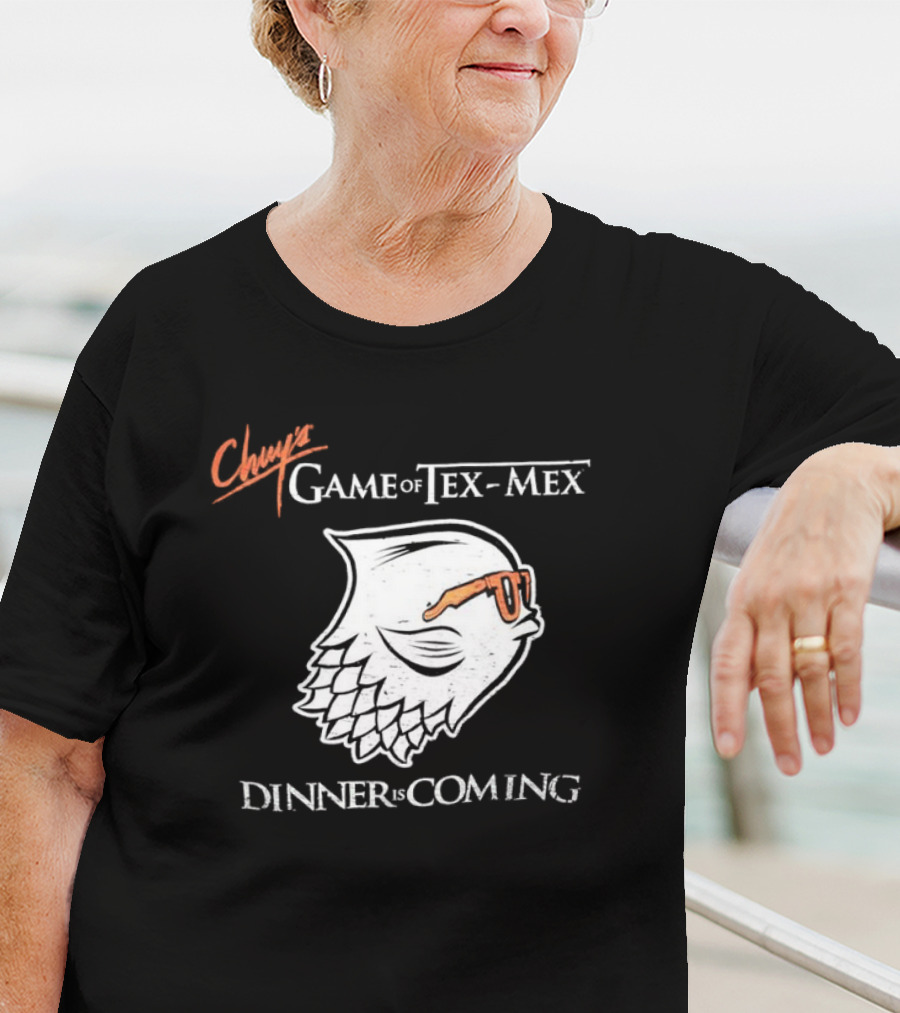 Chuy’s Game Of Tex-Mex Dinner Is Coming Cool Sunglasses Owl Design T-Shirt