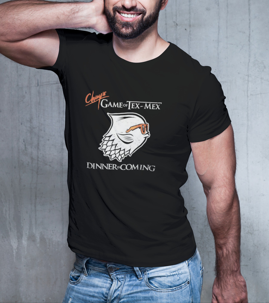 Chuy’s Game Of Tex-Mex Dinner Is Coming Cool Sunglasses Owl Design T-Shirt