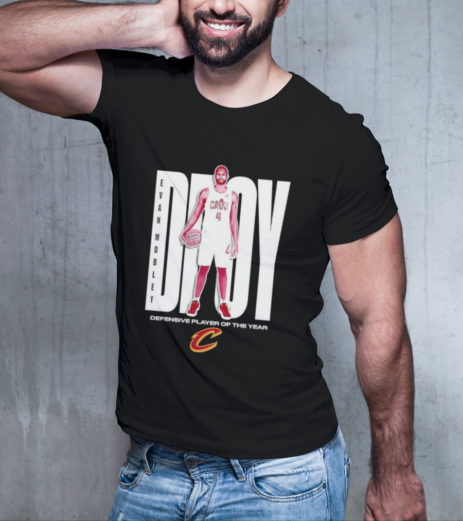 Cleveland Cavaliers Evan Mobley DPOY Defensive Player Of The Year 4 Cavs T-Shirt