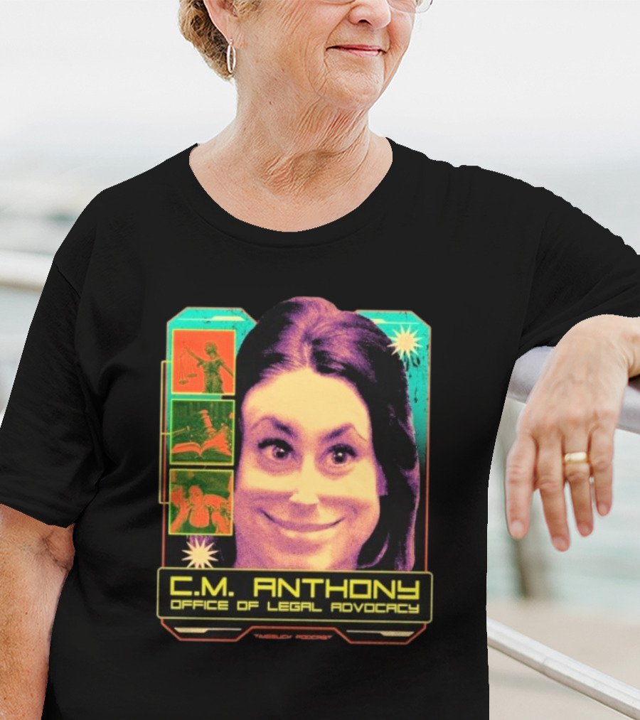 C.M. Anthony Office Of Legal Advocacy Retro Pop Art Style T-Shirt