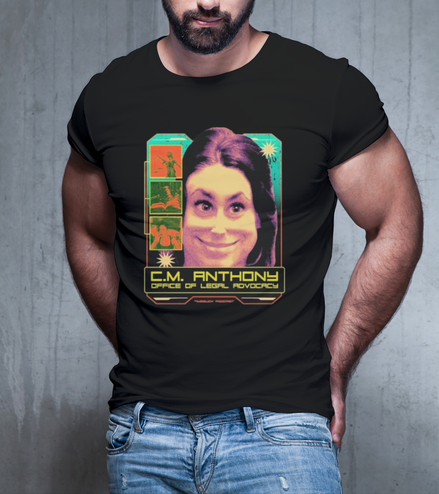 C.M. Anthony Office Of Legal Advocacy Retro Pop Art Style T-Shirt