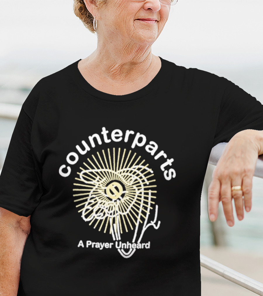 Counterparts A Prayer Unheard Radiant Hand Drawing T-Shirt