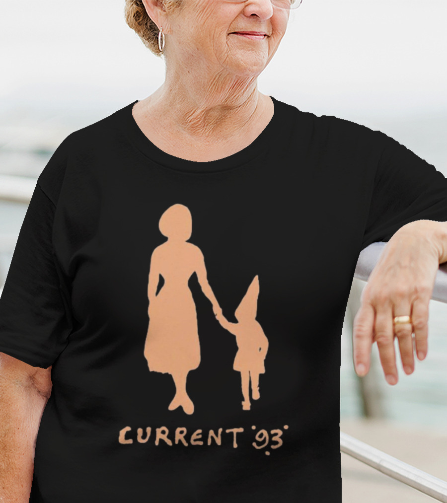 Current 93 Bella And Boy Holding Hands Silhouette T-Shirt