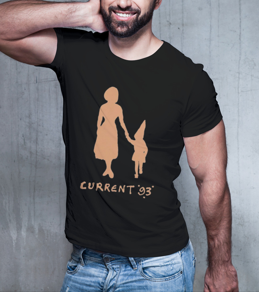 Current 93 Bella And Boy Holding Hands Silhouette T-Shirt