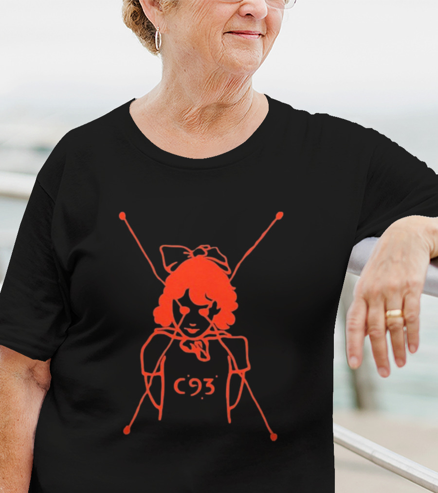 C93 Light Red Illustration T-Shirt