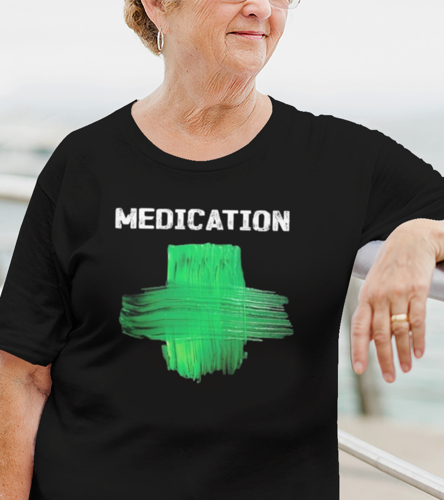Damian Marley Medication Green Cross T-Shirt