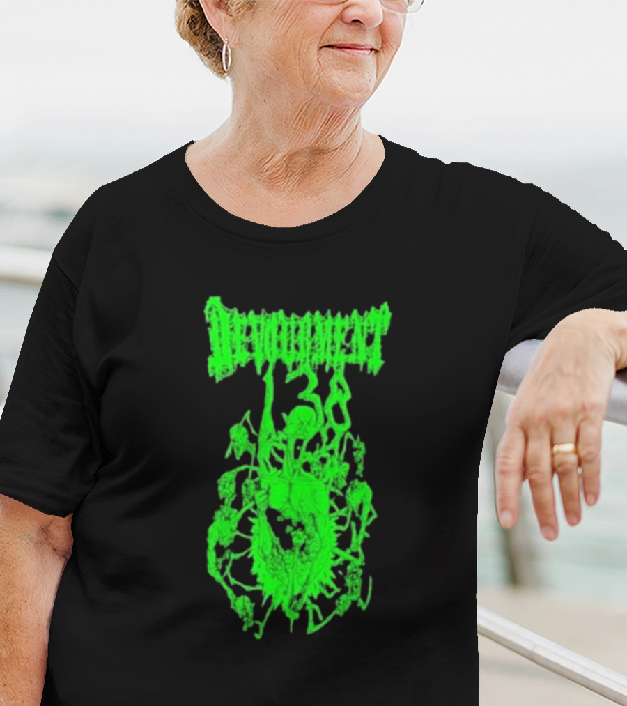 Devourment Butcher The Weak Green Splatter Graphic T-Shirt
