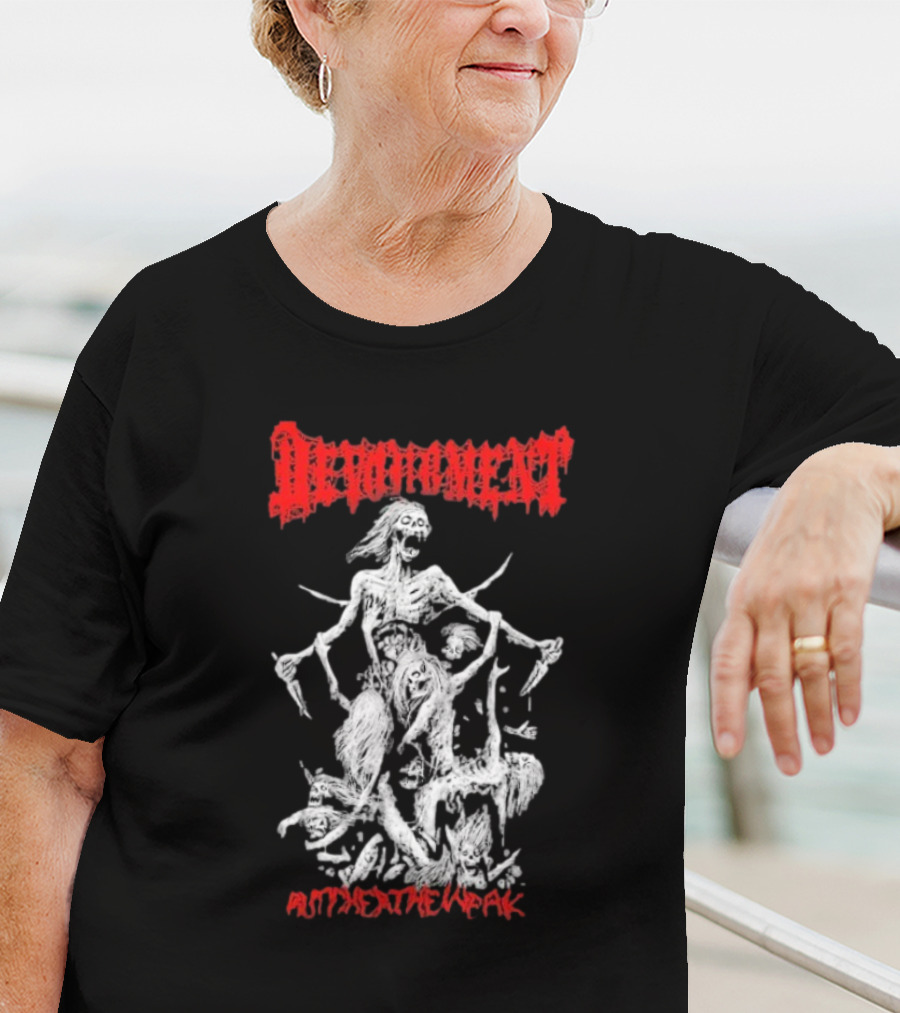Devourment Butcher The Weak Undead Creature Scene T-Shirt