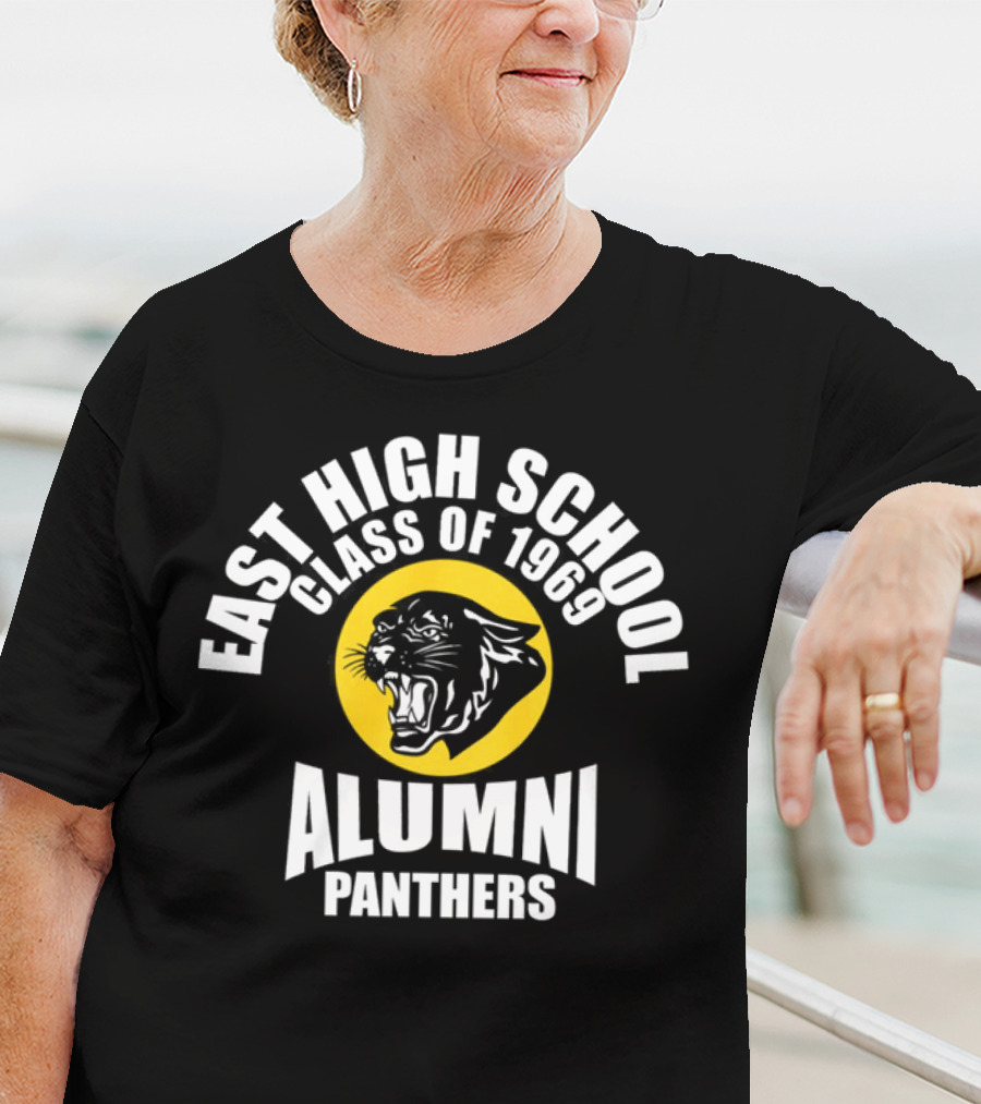 East High School Class Of 1958 Alumni Panthers T-Shirt