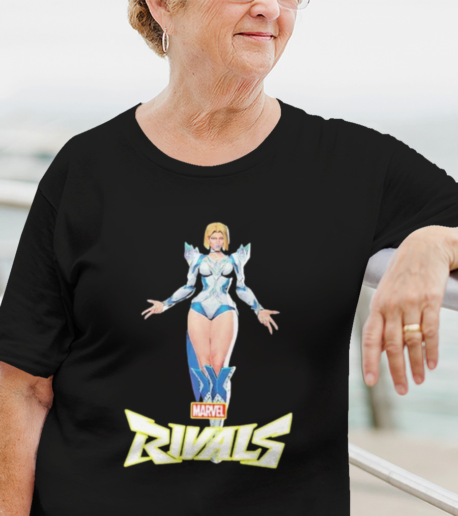 Emma Frost Marvel Rivals Season 2 Hellfire Gala Game Characters T-Shirt