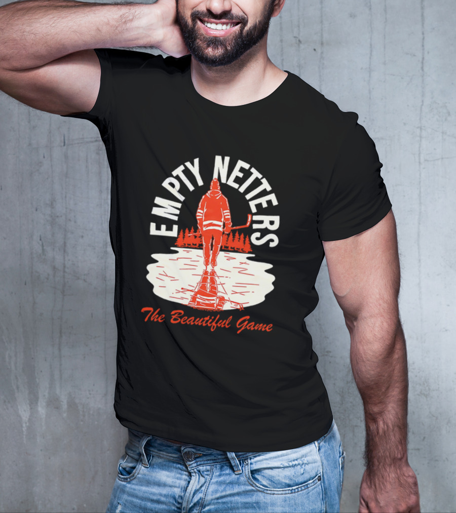 Empty Netters The Beautiful Game Hockey Lakeview Skater T-Shirt