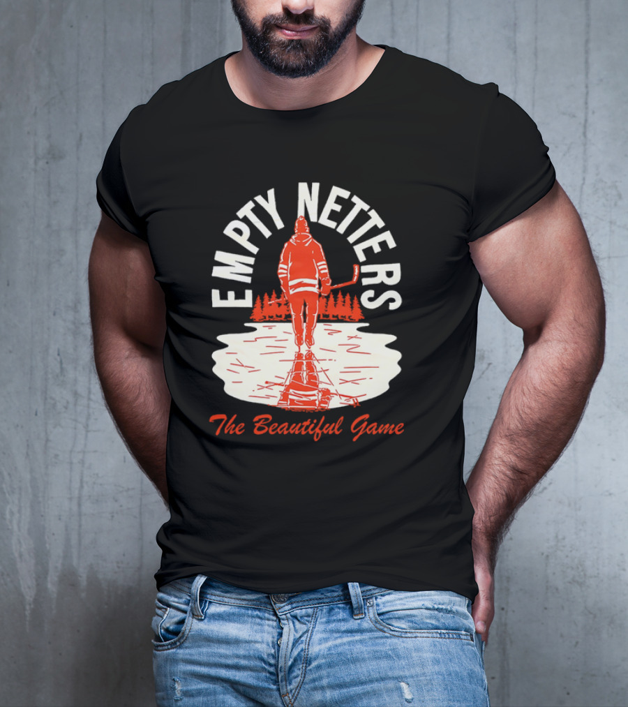 Empty Netters The Beautiful Game Hockey Lakeview Skater T-Shirt