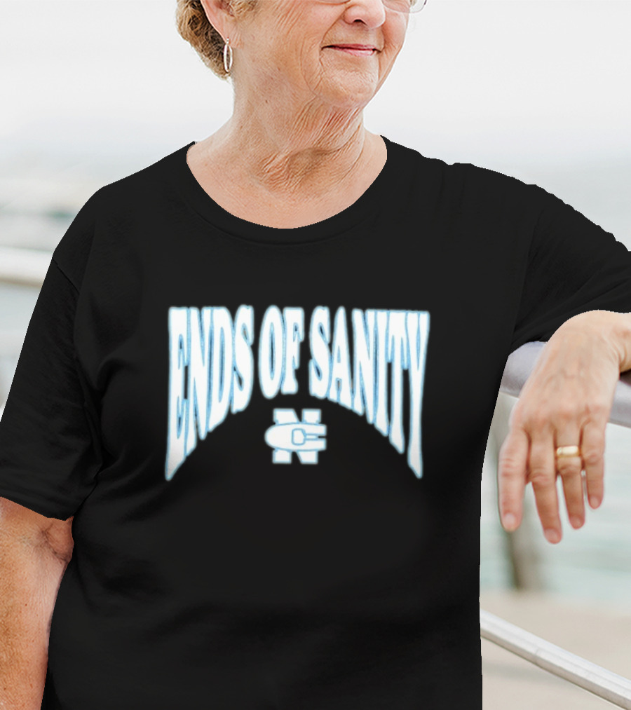 Ends Of Sanity NC Daze Blue Iconic Style T-Shirt