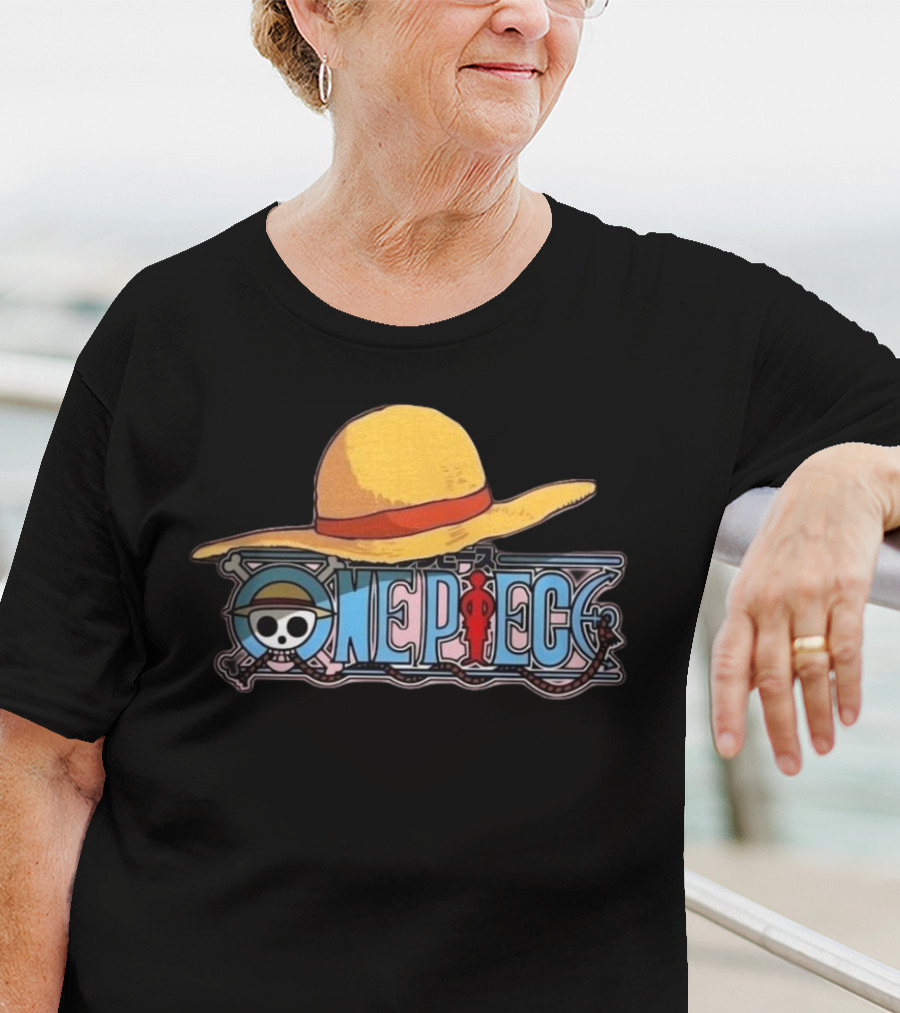 One Piece Straw Hat Pirate Emblem T-Shirt