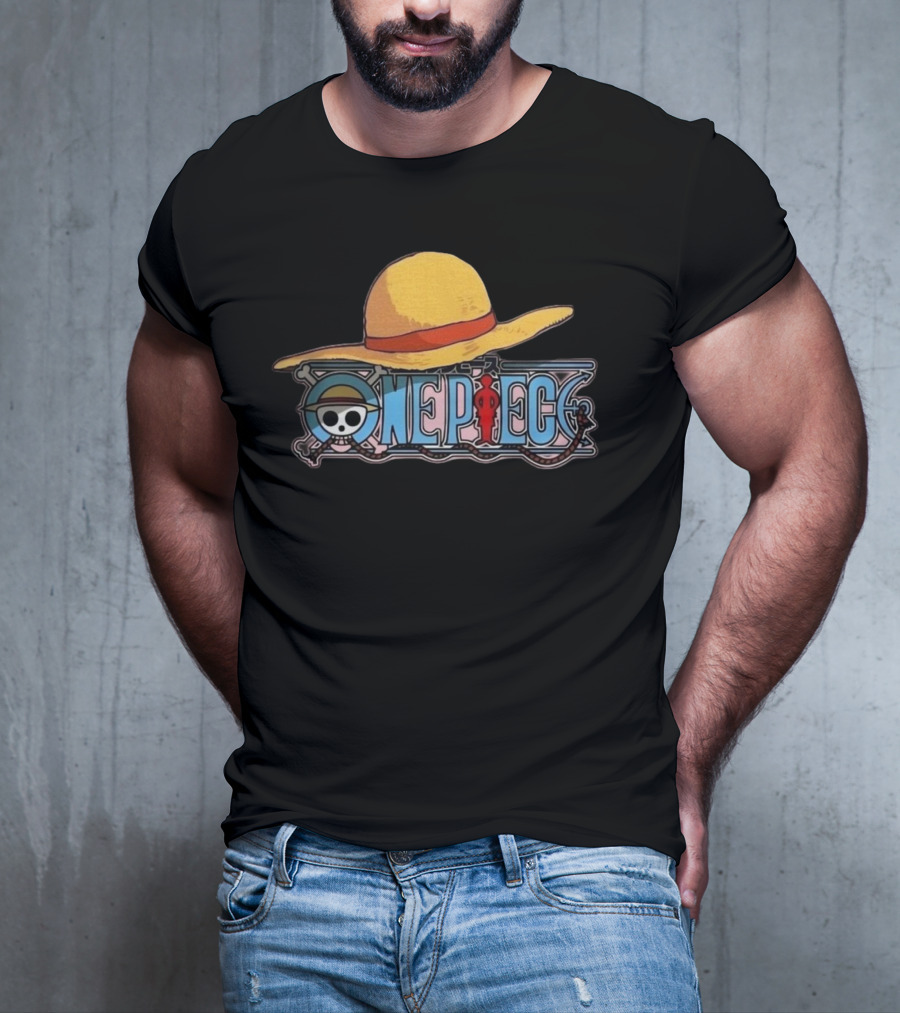 One Piece Straw Hat Pirate Emblem T-Shirt