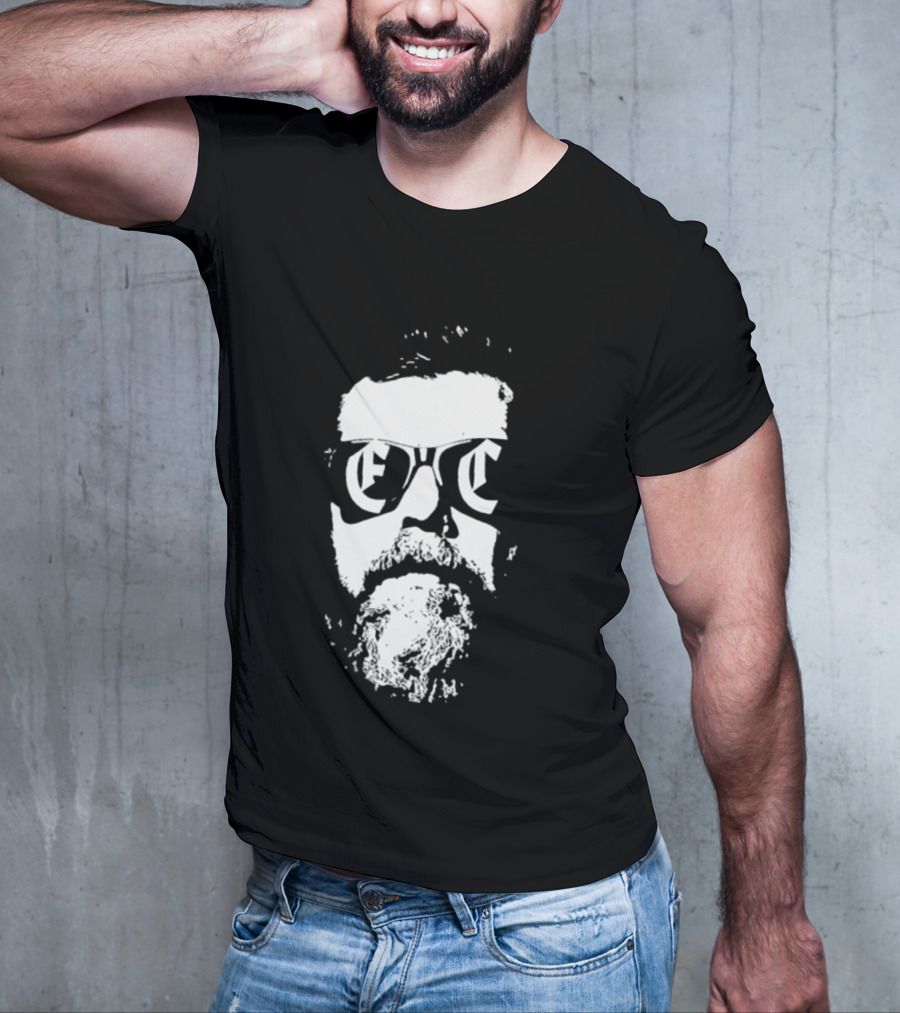 Erik Cohen Live Aus Der Vergangenheit II Abstract White Face With Sunglasses T-Shirt