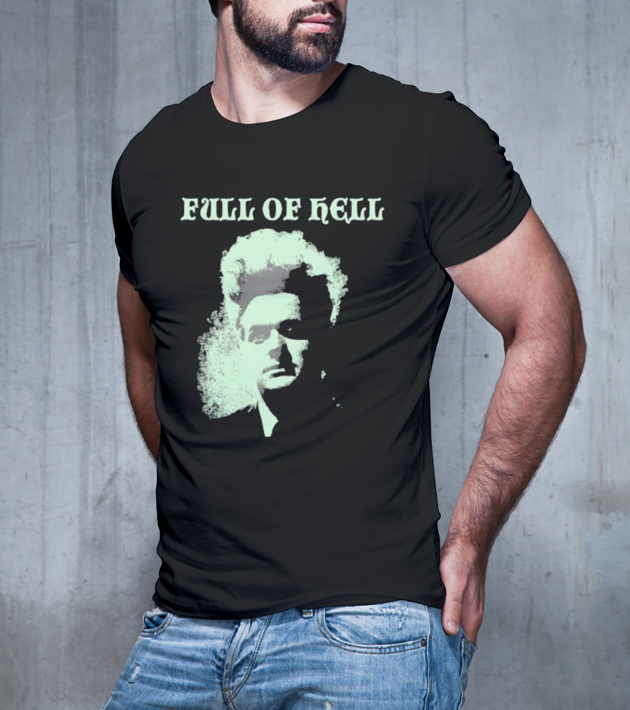 Full Of Hell Eraserhead Distorted Face Graphic T-Shirt