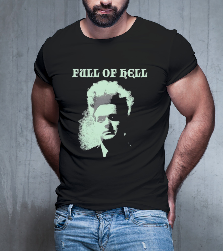 Full Of Hell Eraserhead Distorted Face Graphic T-Shirt