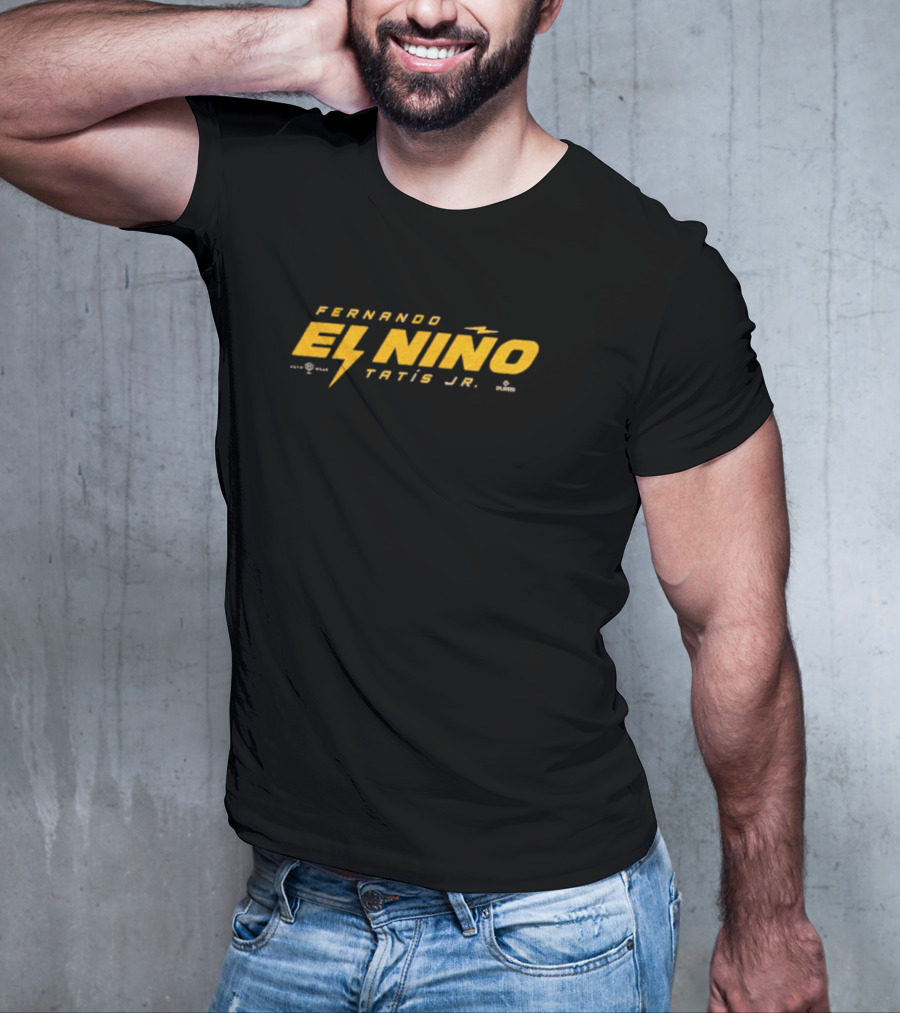 Fernando El Niño Tatis Jr Thunderbolt Icon T-Shirt