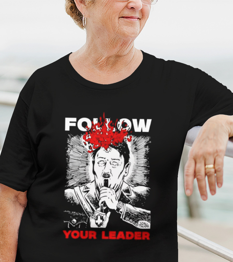 Follow Your Leader Diablo Macabre Skull And Flames T-Shirt