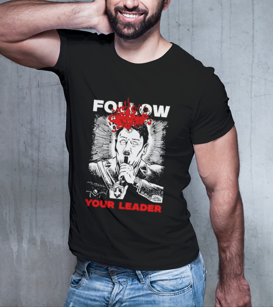 Follow Your Leader Diablo Macabre Skull And Flames T-Shirt