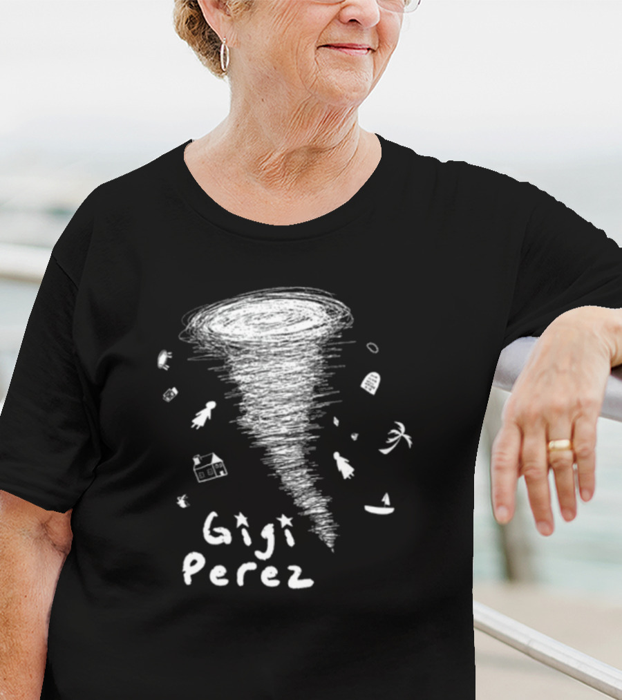 Gigi Perez Twister And Flying Items At The Beach Scene T-Shirt