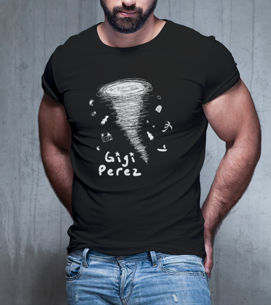 Gigi Perez Twister And Flying Items At The Beach Scene T-Shirt
