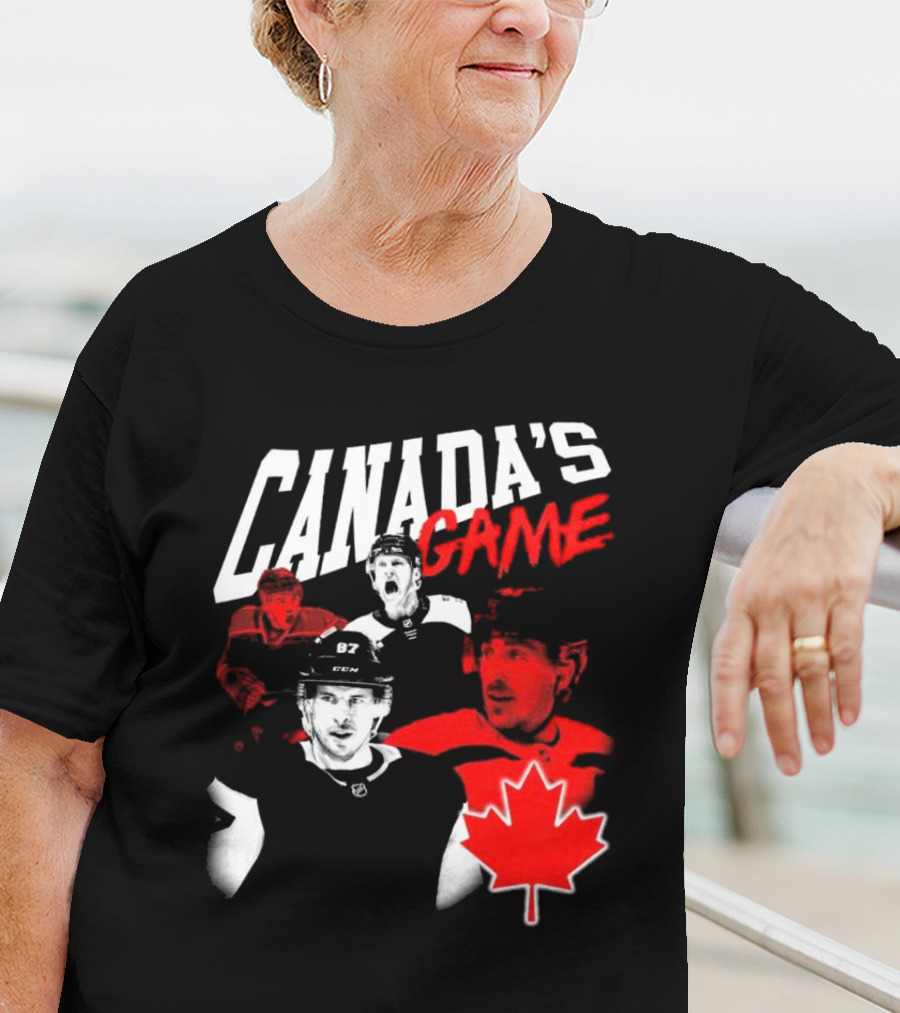 Canada's Game 4 Nations Team Maple Leaf T-Shirt