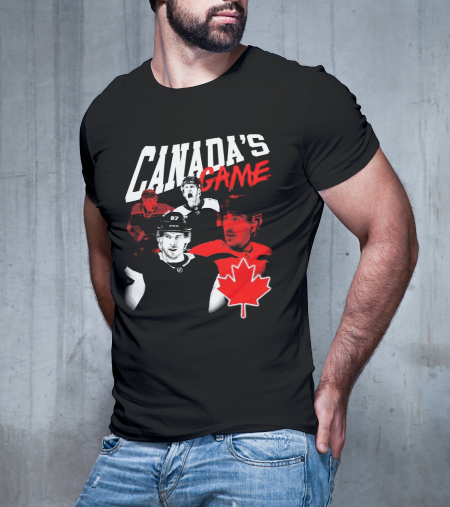 Canada's Game 4 Nations Team Maple Leaf T-Shirt