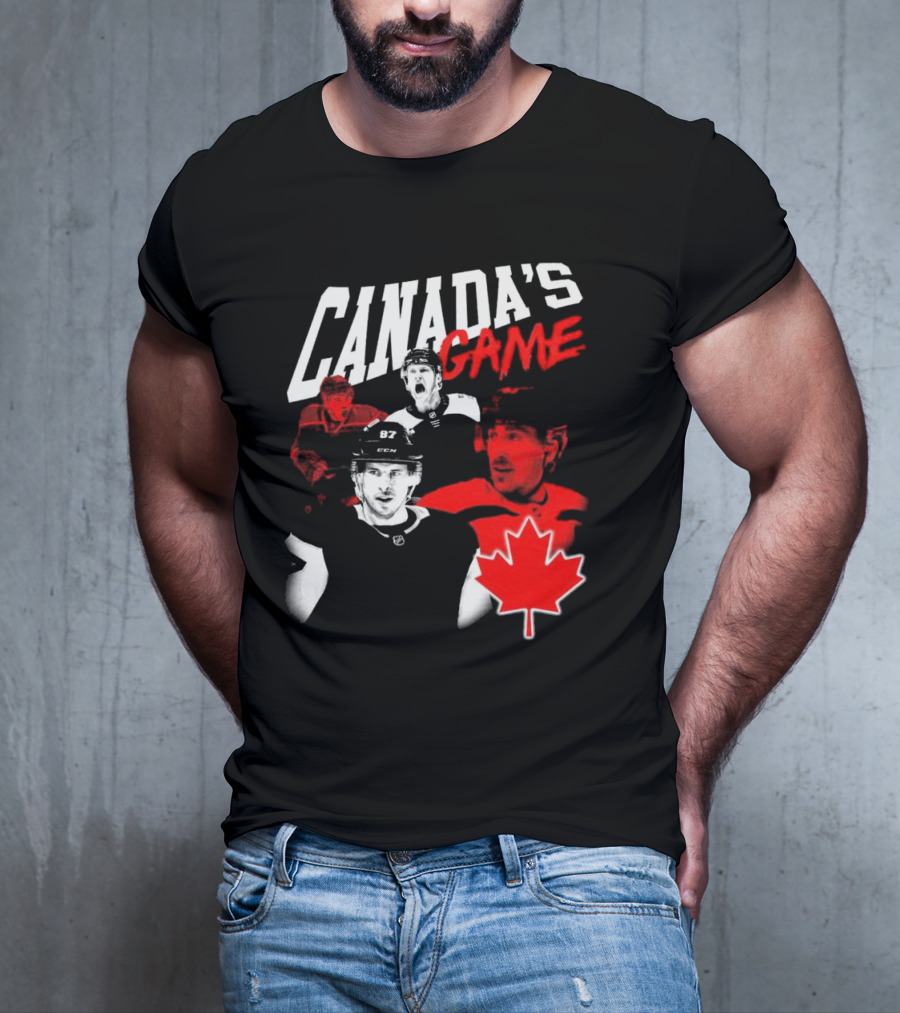 Canada's Game 4 Nations Team Maple Leaf T-Shirt