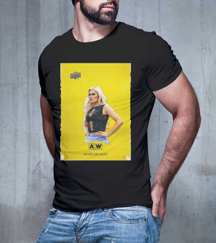 Upper Deck Allure Doubloons AEW All Elite Wrestling Mariah May T-Shirt