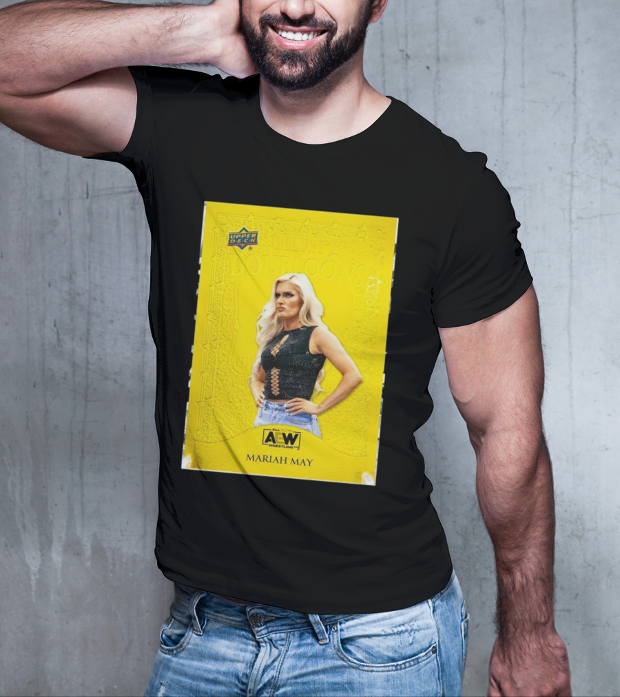 Upper Deck Allure Doubloons AEW All Elite Wrestling Mariah May T-Shirt