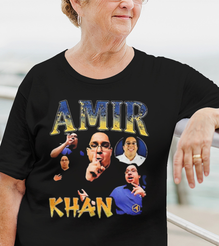 Amir Khan Retro McNeese State Players 2025 John Fanta T-Shirt