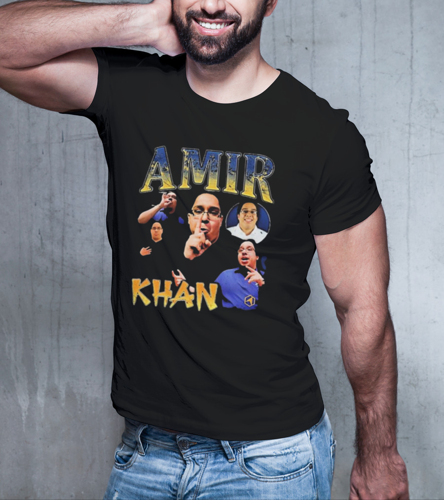 Amir Khan Retro McNeese State Players 2025 John Fanta T-Shirt
