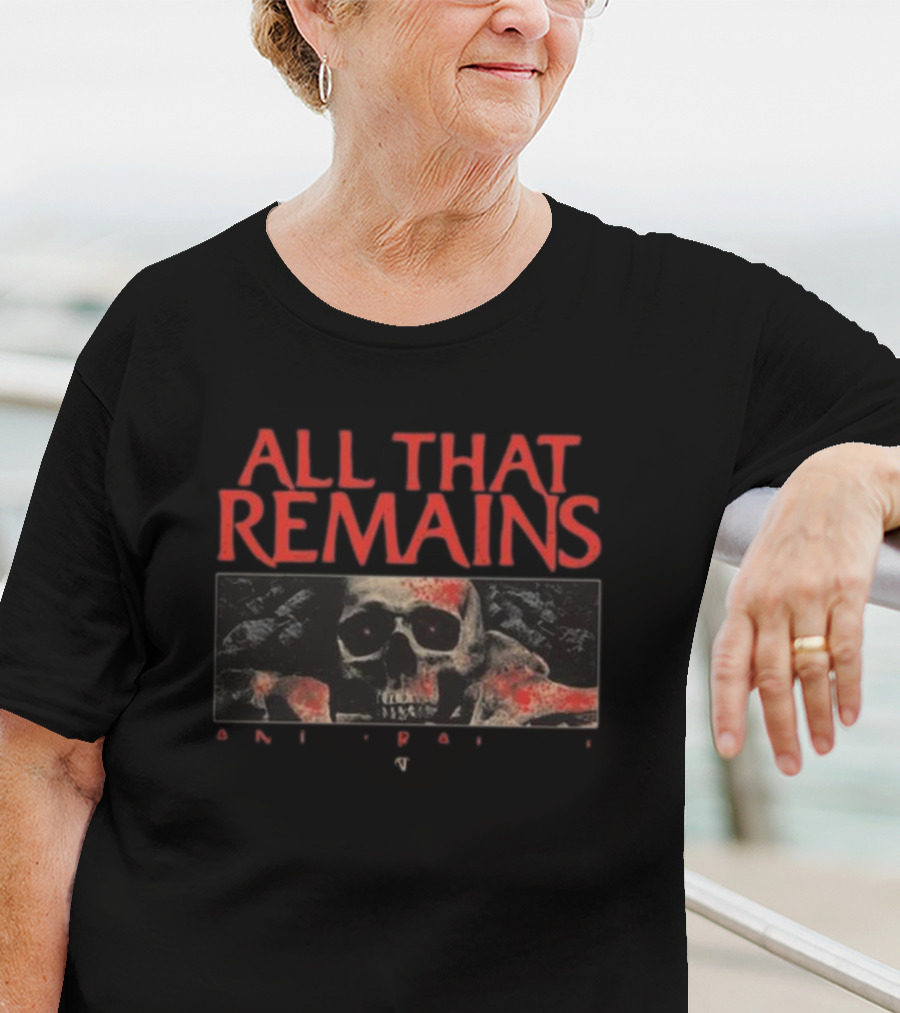 All That Remains Skull Blood And Stone T-Shirt