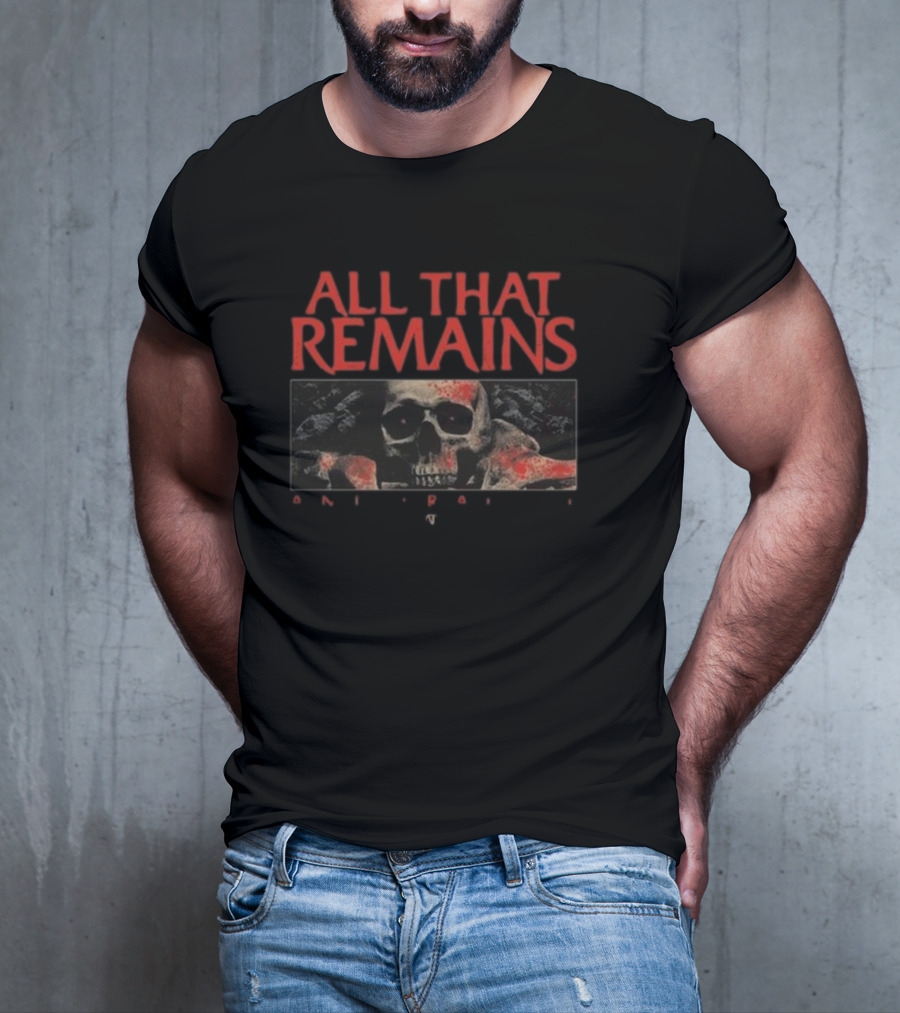 All That Remains Skull Blood And Stone T-Shirt