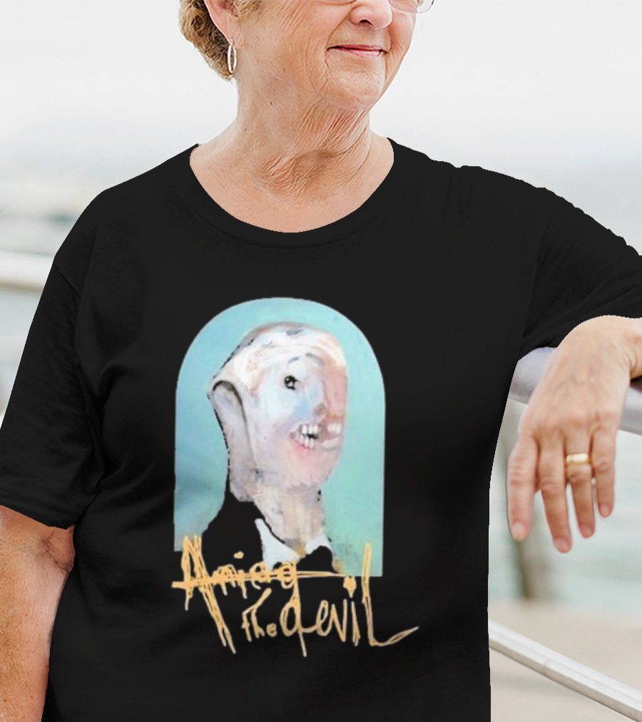 Amigo The Devil Cannibal Within Cover Distorted Face Art T-Shirt