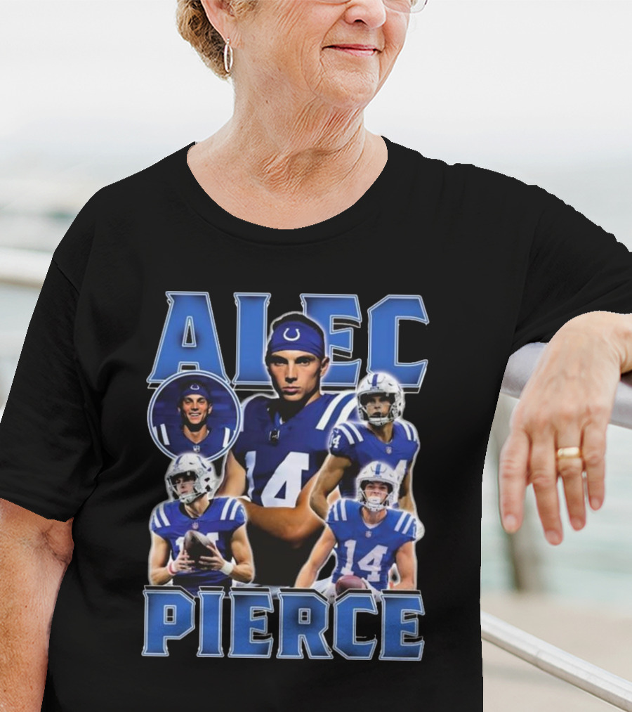 Alec Pierce Indianapolis Football Number 14 Colts T-Shirt