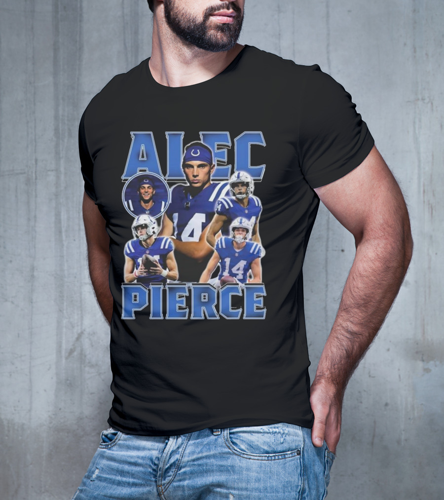 Alec Pierce Indianapolis Football Number 14 Colts T-Shirt
