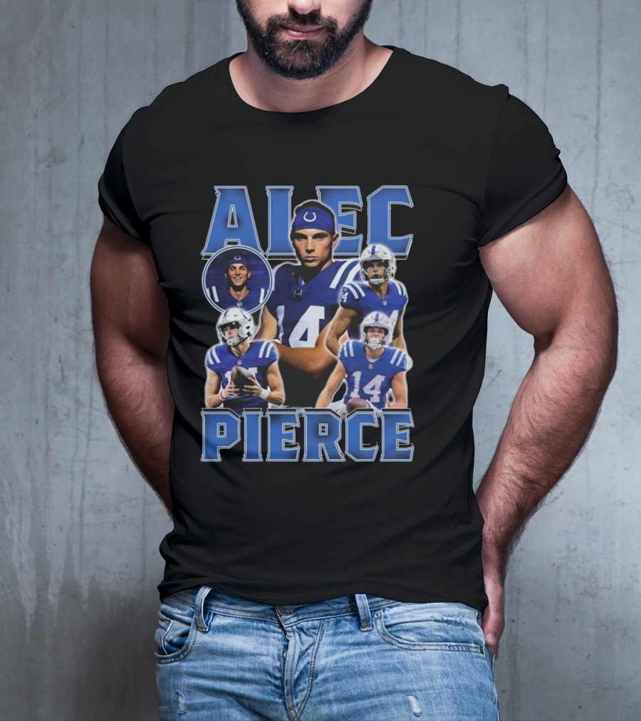 Alec Pierce Indianapolis Football Number 14 Colts T-Shirt