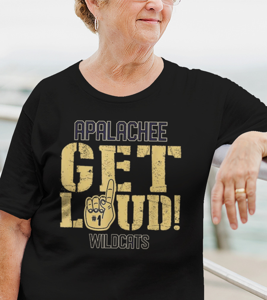 Apalachee Wildcats Get Loud Apalachee High School T-Shirt
